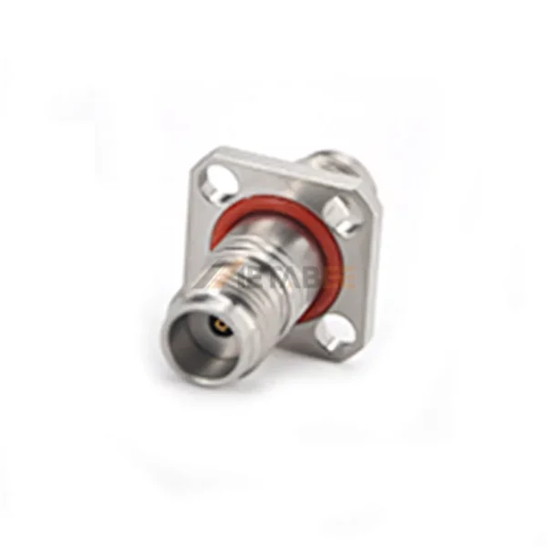 1.85mm Female to 1.85mm Female Adapter, 4-Hole Flange, DC-67 GHz 01