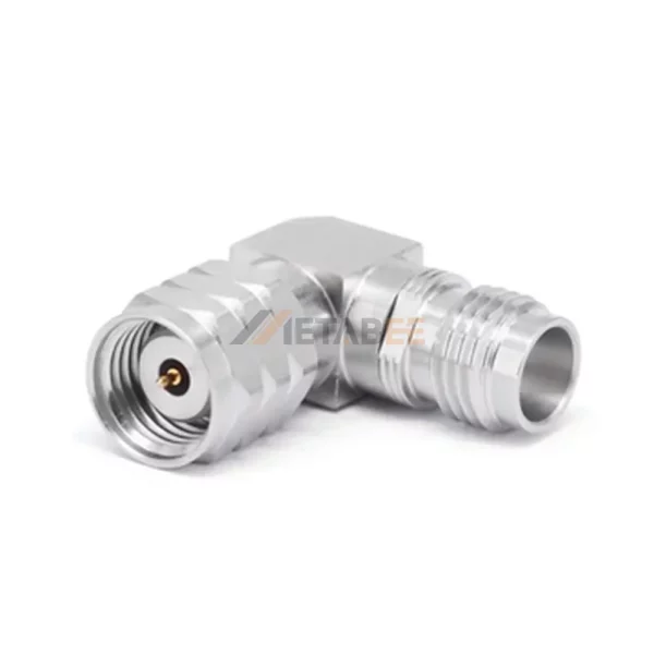 1.85mm Male to 1.85mm Female Right Angle Adapters, DC-67 GHz 01