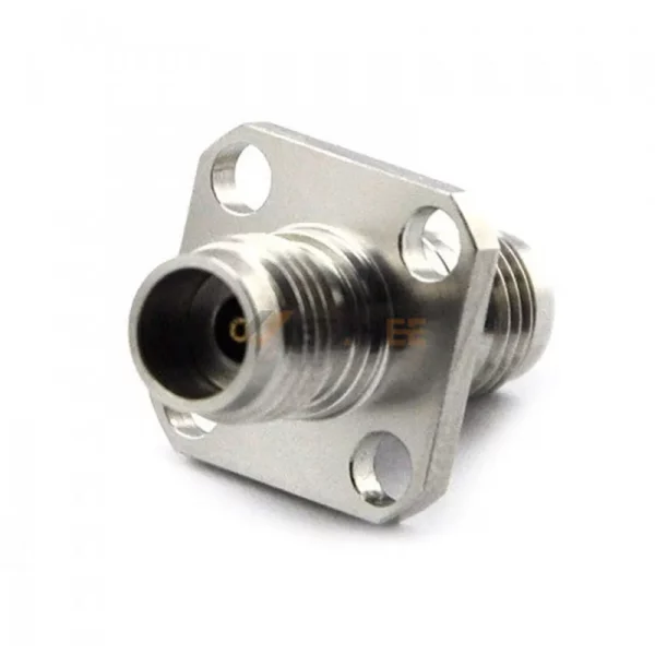 2.4mm Female to 2.4mm Female Adapter, 4-Hole Flange, DC-50 GHz