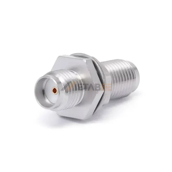 SMA  Female to SMA Female Bulkhead Adapter, DC-26.5 GHz 01