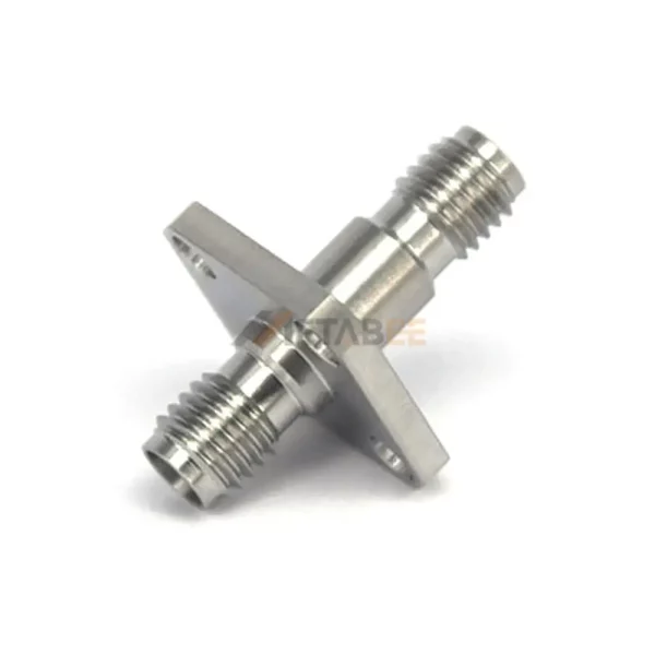 SSMA Female to SSMA Female 4-Hole Flange Adapter, DC-30 GHz 01