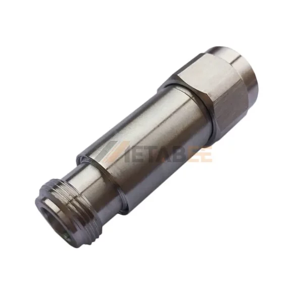 2W N-type Male to N-type Female Low Power Coaxial Fixed Attenuator, DC to 4GHz 01