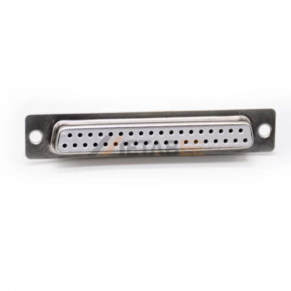 37 Pin DB37 Female Connector for Cable Mount, Solder Cup, 2.77mm Pitch