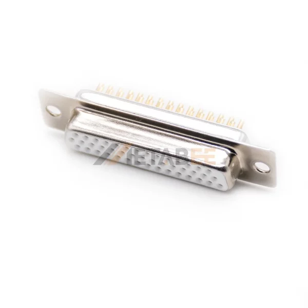 D-Sub 44 Pin Female Connector for Cable Mount, Solder Cup, 2.29mm Pitch
