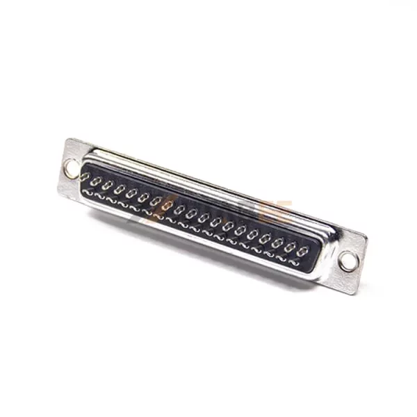 DB37 Male D-Sub Connector for Cable Mount, Solder Cup, 2.77mm Pitch, IP20