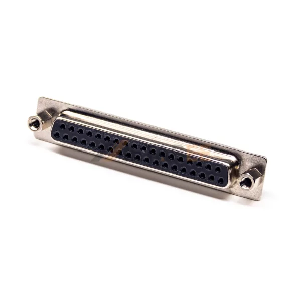 DB37 Solder Cup Female Connector, Cable Mount, 2.77mm Pitch