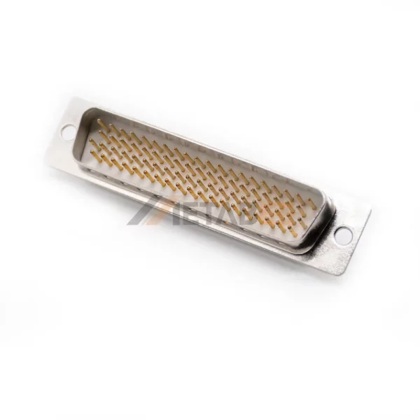 HD D-Sub 78 Pin Male for PCB Mount, 2.29mm Pitch