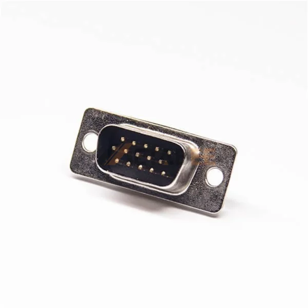 VGA 15 Pin D-Sub Male Connector, Solder Cup, Cable Type, 2.29mm Pitch