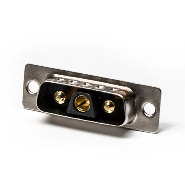 3V3 High Power D-Sub Male Connector, Cable Type, Solder Cup, Machined Contacts