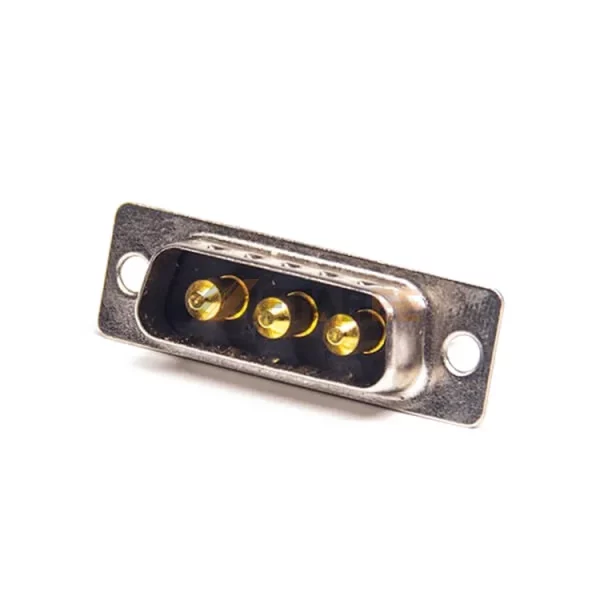 3W3 High Power D-Sub Male Connector, Cable Type, Solder Cup