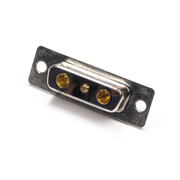 3V3 Power D-Sub Female Connector, PCB Mount, Through Hole, Machined Contacts