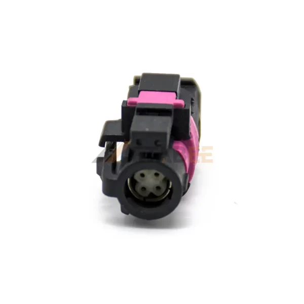 Fakra HSD 4+2 Pin Jack Connector for Cable, Solder 01