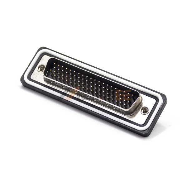 Waterproof High Density DB78 Male Connector, Cable Type, Machined Contacts, 2.29mm Pitch, IP67