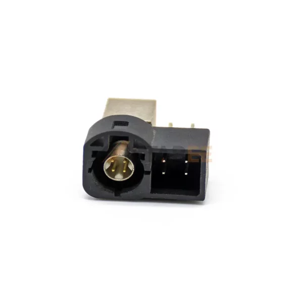 Right Angle HSD 4+4 Pin Plug Connector for PCB, Through Hole