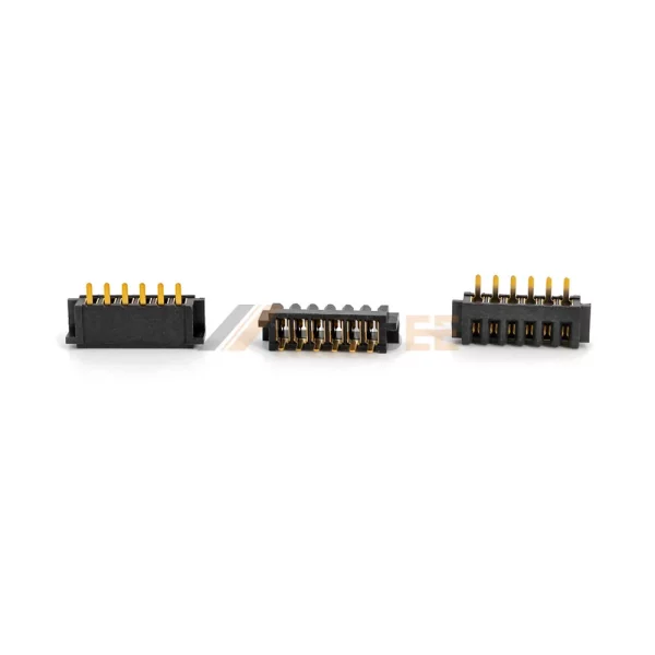 6P Blade Battery Connector for Laptop, PCB Mount, Through Hole, 2.5mm Pitch 01