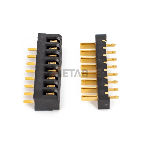8P Battery Blade Connector for Laptop, PCB Mount, Through Hole, 2.0mm Pitch 01