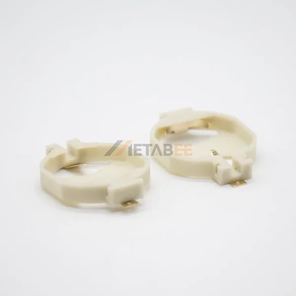 CR-2032 Coin Cell Battery Holder for PCB Mount, SMT, 20mm, White 01