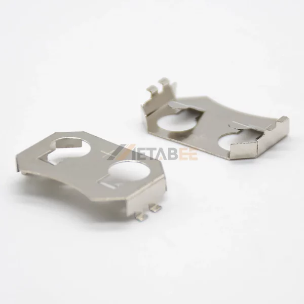 CR2032 CR2025 Coin Cell Battery Holder Clip for PCB, SMT, 20mm, Metal 01