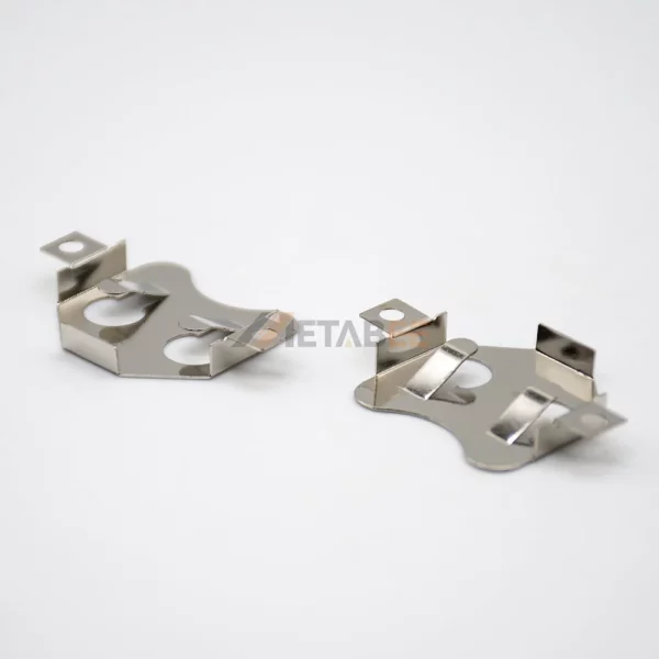 CR2032 Coin Cell Battery Holder Clip for PCB Mount, SMT, 20mm, Metal 01
