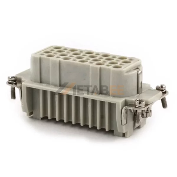 HD-040 Heavy Duty Connector HD Series 40-Pin Male/Female Insert, Crimp Terminal, Size 16B