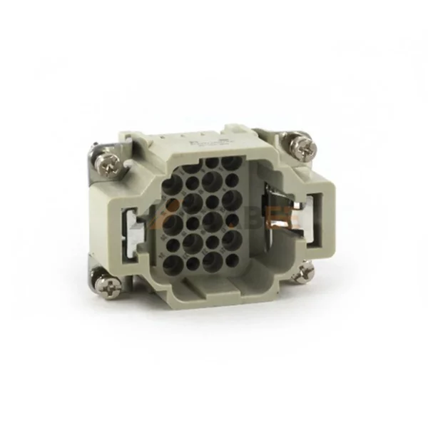 HDD-024 Heavy Duty Connector HDD 24-Pin Male/Female Insert, Crimp Terminal, Size 6B