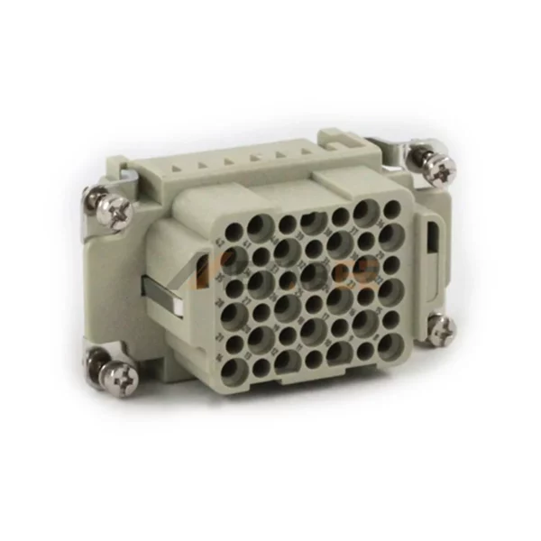 HDD-042 Heavy Duty Connector HDD 42-Pin Male/Female Insert, Crimp Terminal, Size 10B