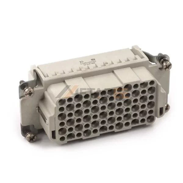 HDD-072 Heavy Duty Connector HDD 72-Pin Male/Female Insert, Crimp Terminal, Size 16B