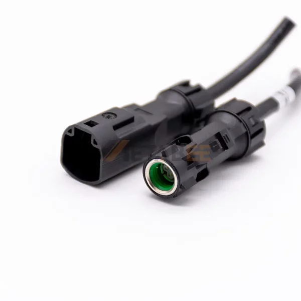 HSD A-Coded 4 Pin Plug to Jack Cable Assembly 01