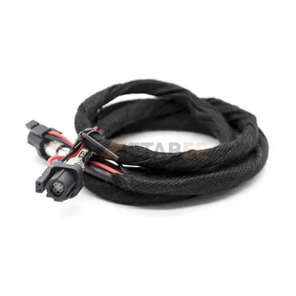 High Speed Data HSD A-Coded 4+2 Pin Jack to Jack Cable Assembly 01