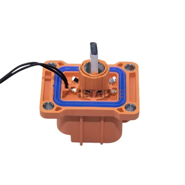 8mm HVIL 1 Pin Connector, Socket, A Key, 250A, IP67 01