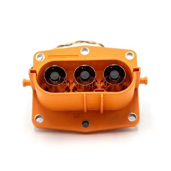8mm High Voltage Interlock Loop 3 Pin Connector, Socket, A Key, 250A 01