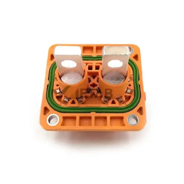 9mm High Voltage Interlock Loop Connector, 2 Pin Socket, A Key, 250A 01