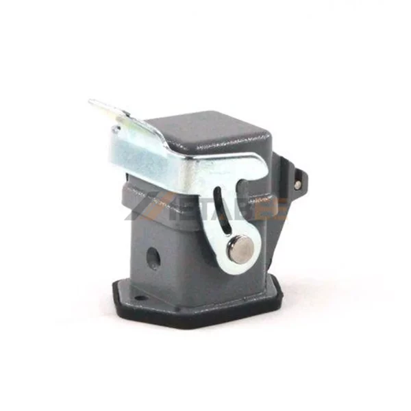 H3A Series Heavy Duty Connector Heavy Duty Connector Housing with Cover, Bulkhead Mounting, 1 Locking Lever