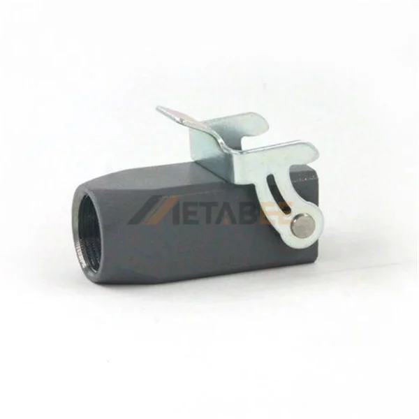 H3A Series Heavy Duty Connector Housing with Single Lever, Cable to Cable, Side Entry