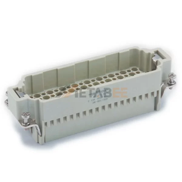 HDD-108 Heavy Duty Connector HDD Series 108-Pin Male/Female Insert, Crimp Terminal, Size 24B