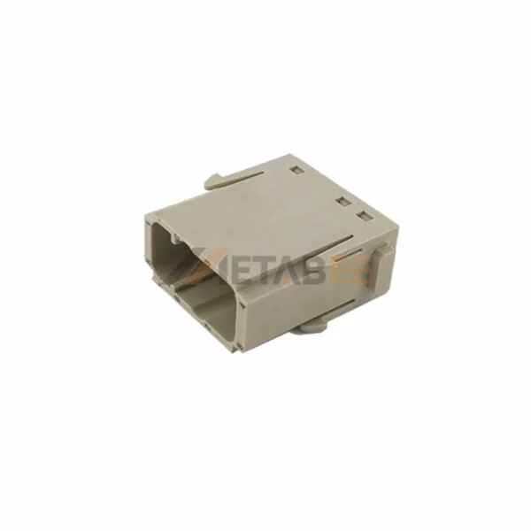 HM Series 8 Pin Male/Female Heavy Duty Connector Module Inserts, 400V/16A, Crimp Terminal