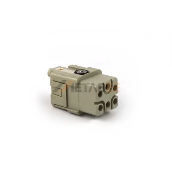 HQ-005 HQ Series 5-Pin Heavy Duty Connector Male/Female Insert, 5+PE, Crimp Terminal, 400V/16A