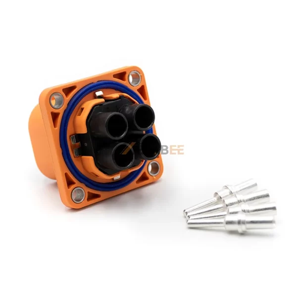 High Voltage Interlock Loop 4 Pin EV Connector, Socket, A Key MetabeeAI