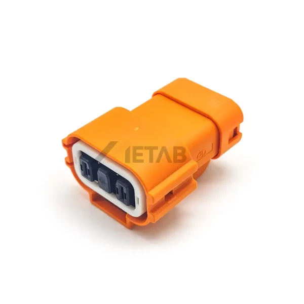 High Voltage Interlock Loop HVIL 2 Pin Connector, Plug, A Key, 6mm², 40A 01