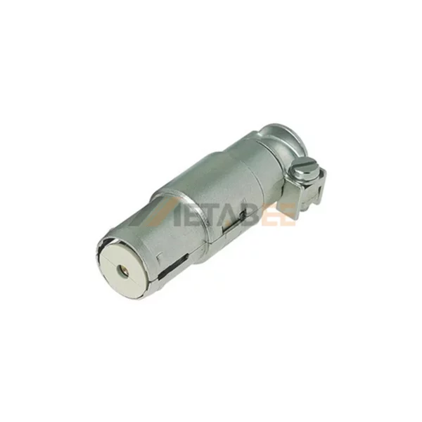 Heavy duty connector HM Series 1-Pin Male/Female Quintax Contacts Inserts, Shielding, 50V/16A, Crimp Terminal