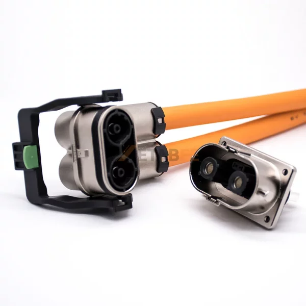 Right Angle 6mm High Voltage Interlock Loop HVIL Cable MetabeeAI