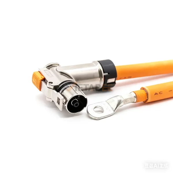 Loop Connector Pin 6mm High Voltage Interlock Loop EV Cable, 1 Pin Plug, A Key MetabeeAI