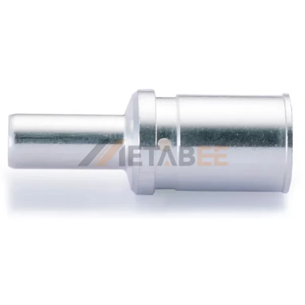 100A N-type Heavy Duty Connector Male Crimp Contact for HM Inserts, Silver Plated Copper Alloy
