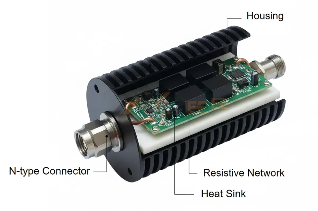 RF Attenuators Structure