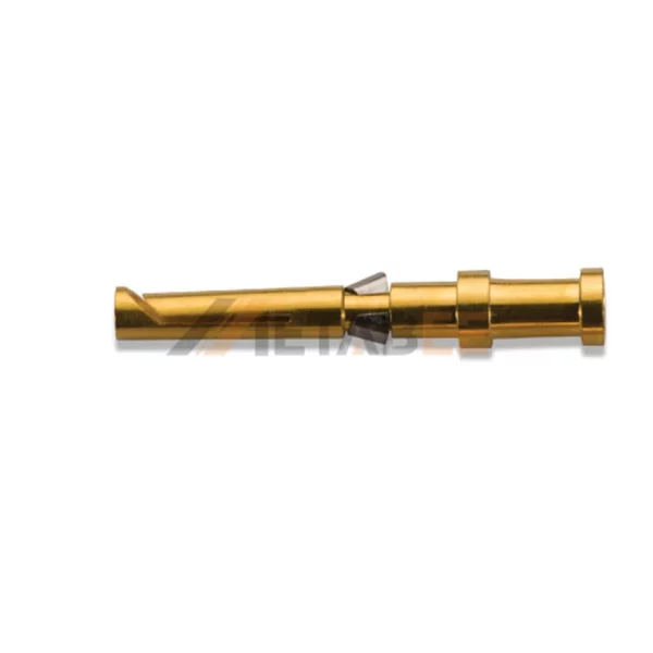 Heavy Duty Connector Female D-type Crimp Contact for 10A Inserts, Gold Plated Copper Alloy