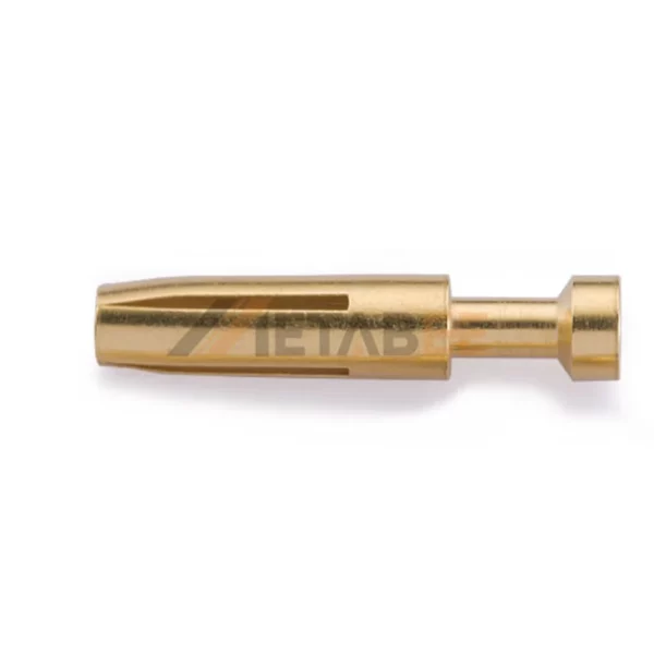 16A Heavy Duty Connector Crimp Contact, E-type Female Terminal, Gold Plated Copper Alloy