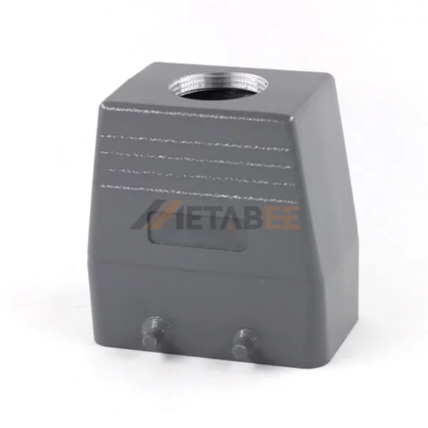 H10B Series High Construction Heavy Duty Connector Hood, Top Entry, with 4 Bolts, Size 10B