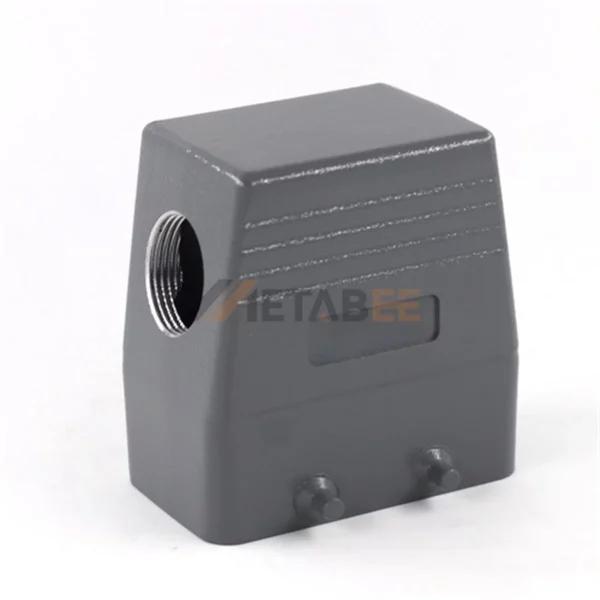 H10B Series High Construction Heavy Duty Connector Hood, Side Entry, with 4 Bolts, Size 10B