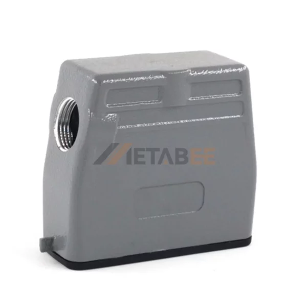 H16A Series Heavy Duty Connector Hood with 2 Bolts, Side Entry, Size 16A