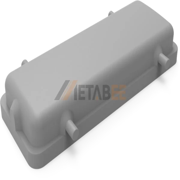 H24B Series Heavy Duty Connector Housing Protection Cover with 2 Bolts or 4 Bolts, Size 24B